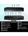 HP Elite Mini 800 G9 CI7 12700T  RTX 3050TI 